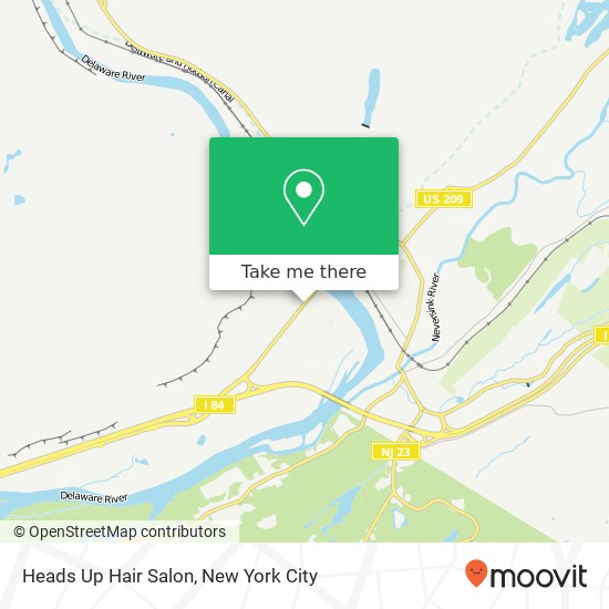 Heads Up Hair Salon map