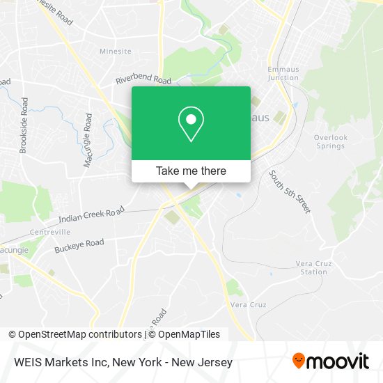 WEIS Markets Inc map