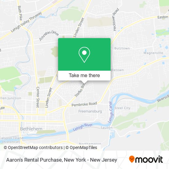 Aaron's Rental Purchase map