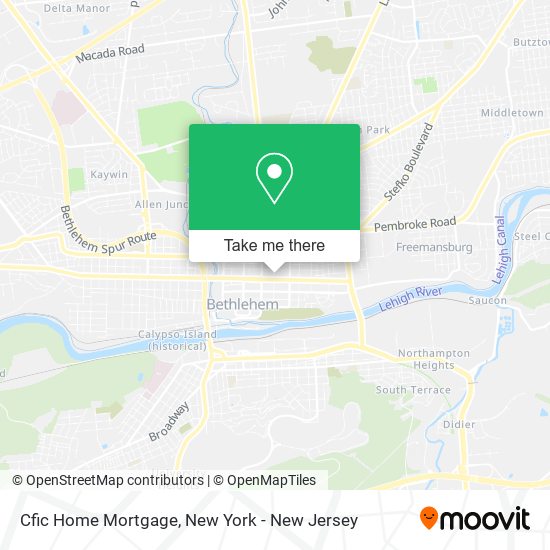 Cfic Home Mortgage map