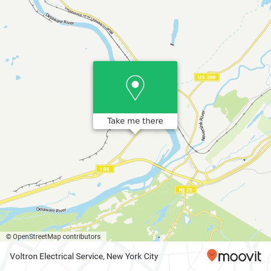 Voltron Electrical Service map