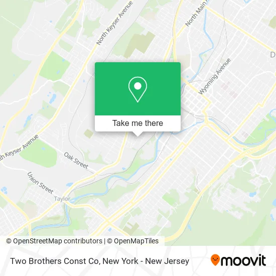Two Brothers Const Co map