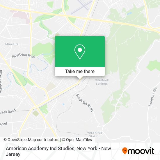 American Academy Ind Studies map