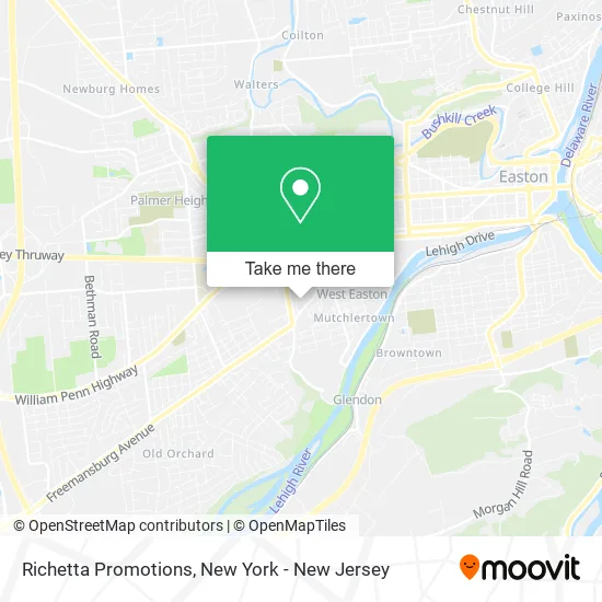 Richetta Promotions map