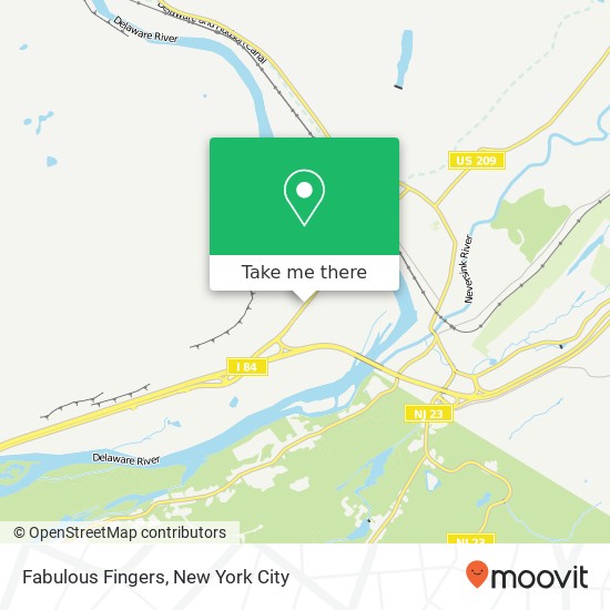 Fabulous Fingers map