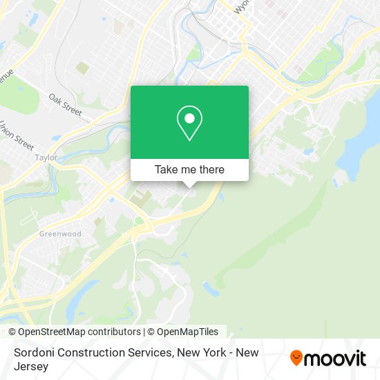 Sordoni Construction Services map