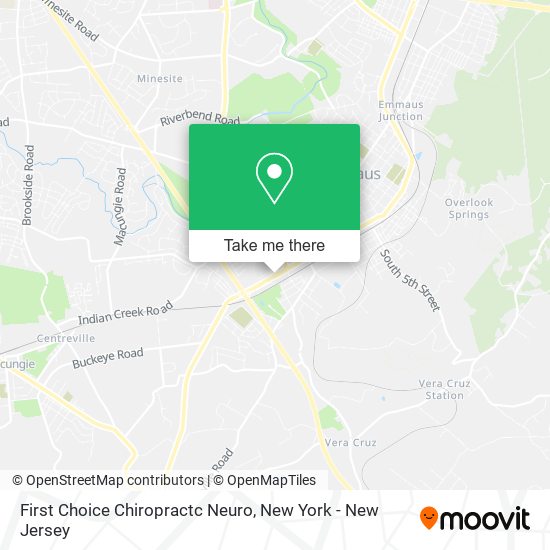 First Choice Chiropractc Neuro map