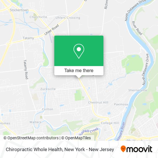 Mapa de Chiropractic Whole Health