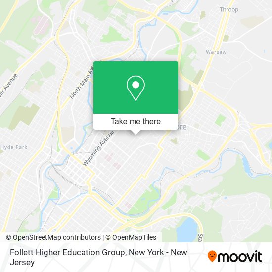 Follett Higher Education Group map