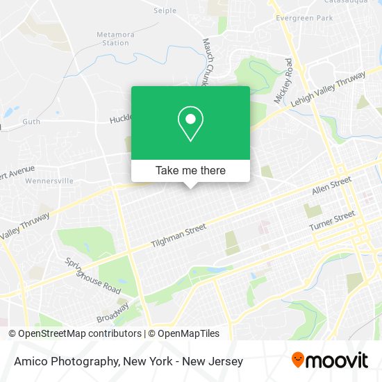 Amico Photography map