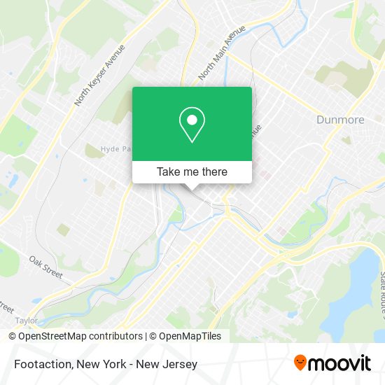 Footaction map