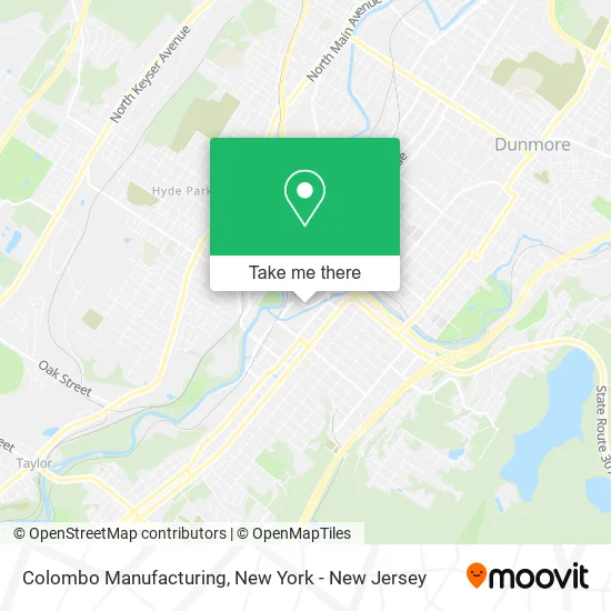 Colombo Manufacturing map