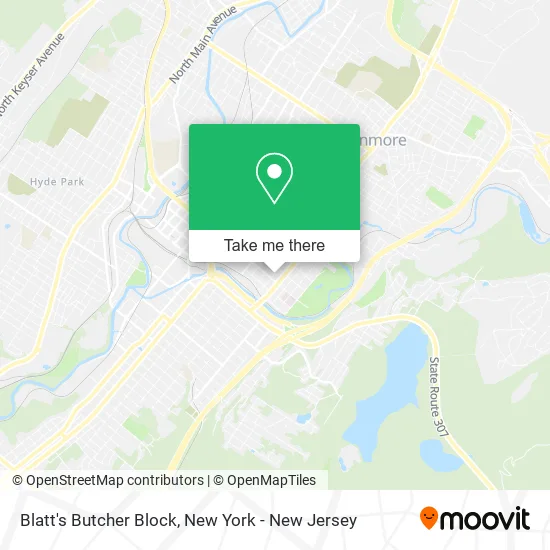 Blatt's Butcher Block map