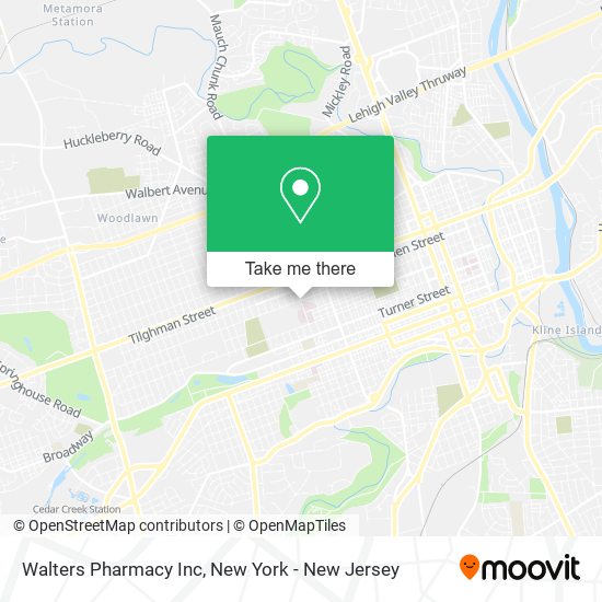 Walters Pharmacy Inc map