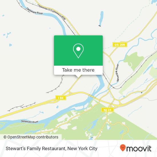 Stewart's Family Restaurant map