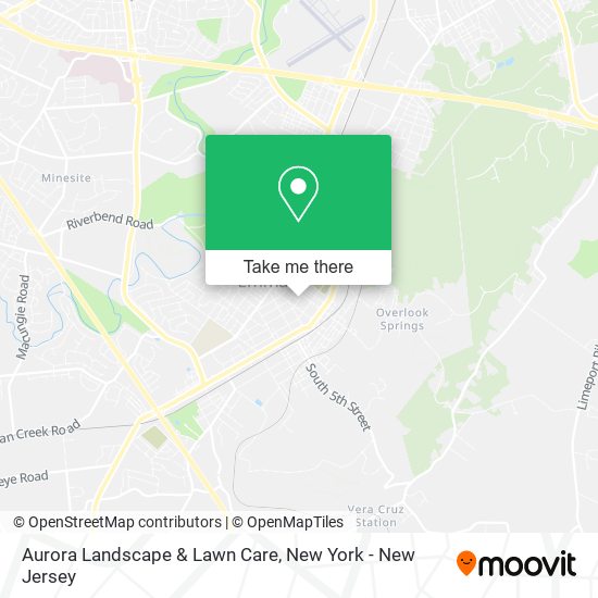 Mapa de Aurora Landscape & Lawn Care