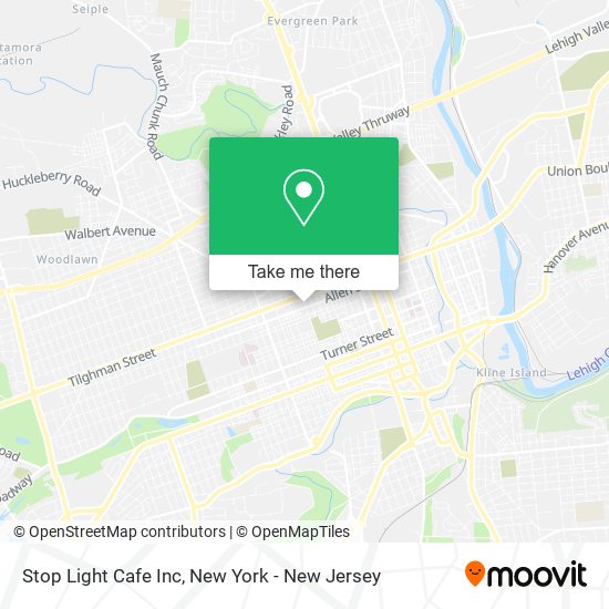 Mapa de Stop Light Cafe Inc