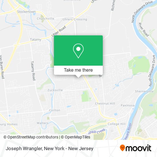 Joseph Wrangler map