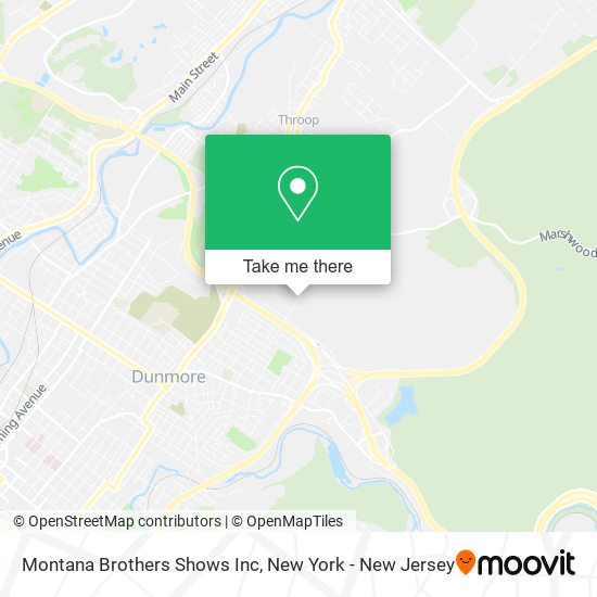 Mapa de Montana Brothers Shows Inc