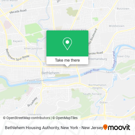 Mapa de Bethlehem Housing Authority