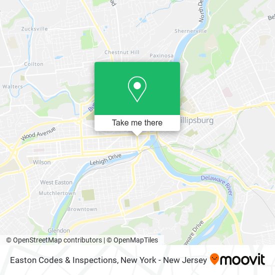 Easton Codes & Inspections map