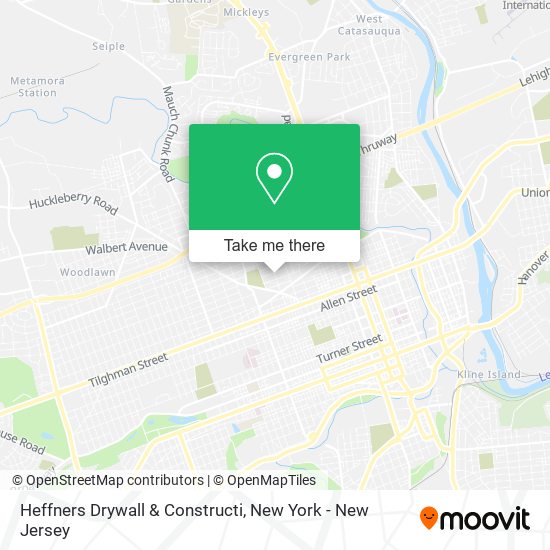 Heffners Drywall & Constructi map