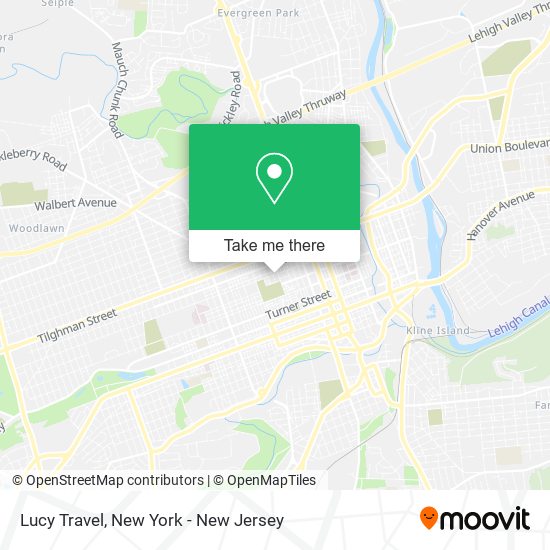 Lucy Travel map