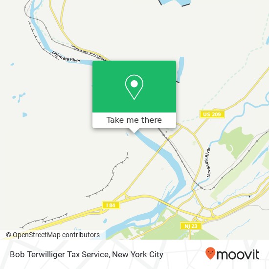 Mapa de Bob Terwilliger Tax Service