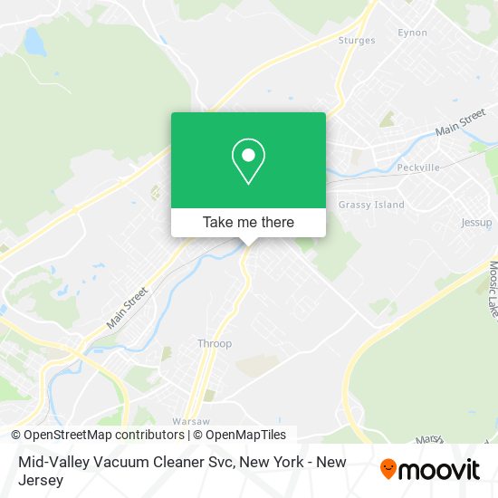 Mapa de Mid-Valley Vacuum Cleaner Svc