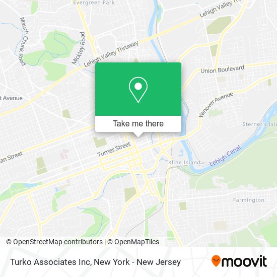 Turko Associates Inc map