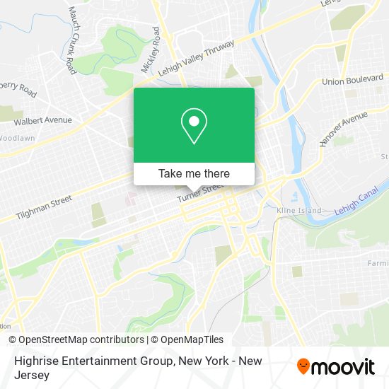 Mapa de Highrise Entertainment Group