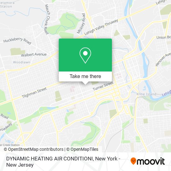 DYNAMIC HEATING AIR CONDITIONI map