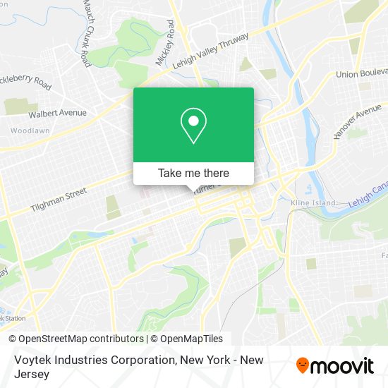 Mapa de Voytek Industries Corporation