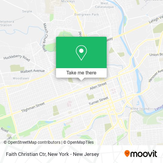 Mapa de Faith Christian Ctr