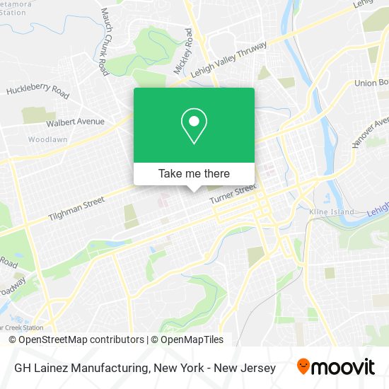 GH Lainez Manufacturing map
