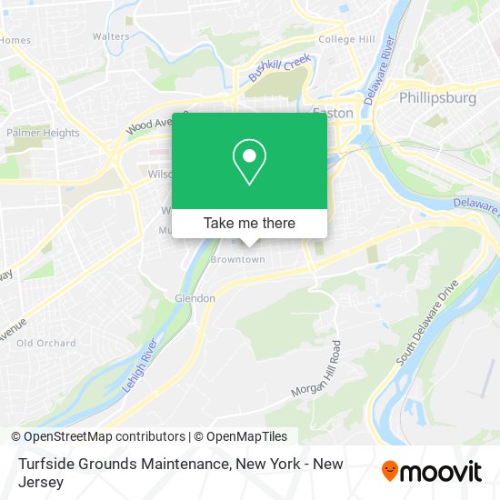 Turfside Grounds Maintenance map