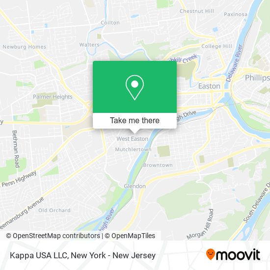 Kappa USA LLC map