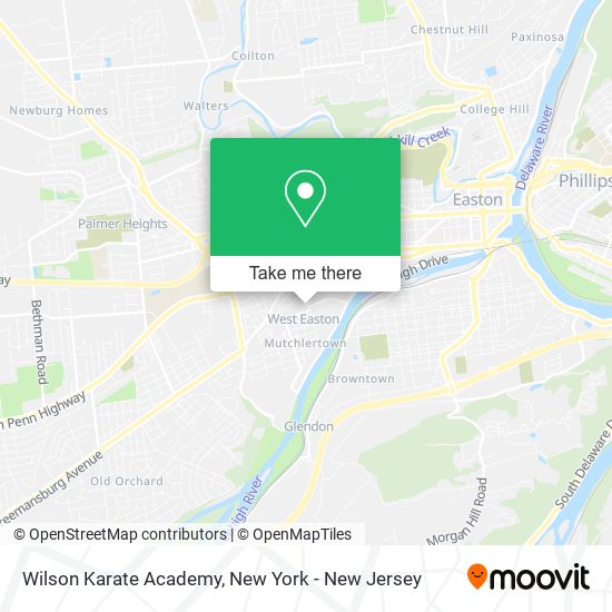 Mapa de Wilson Karate Academy