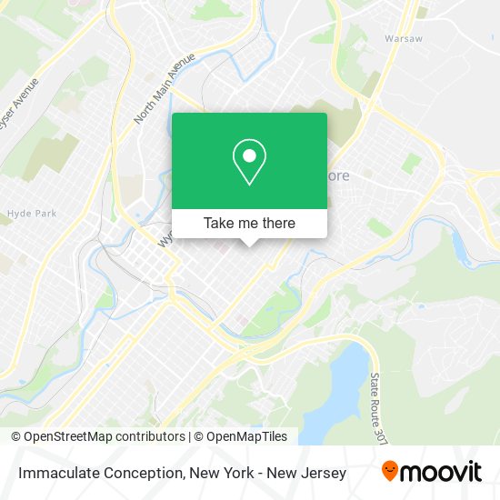 Mapa de Immaculate Conception