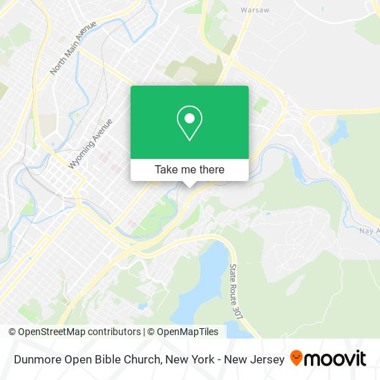 Mapa de Dunmore Open Bible Church