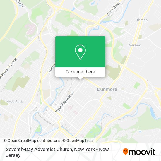 Seventh-Day Adventist Church map