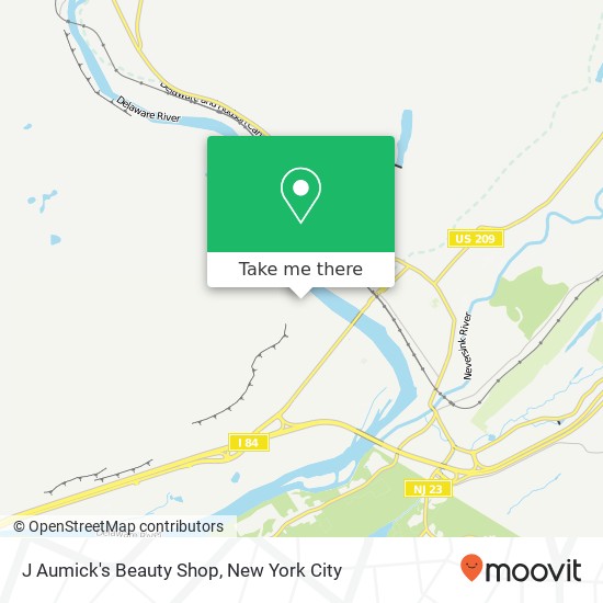 J Aumick's Beauty Shop map
