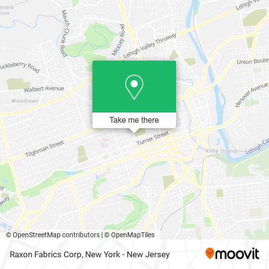 Mapa de Raxon Fabrics Corp