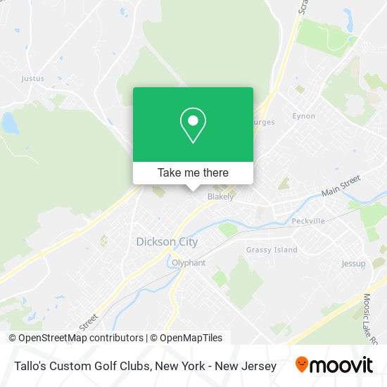 Mapa de Tallo's Custom Golf Clubs