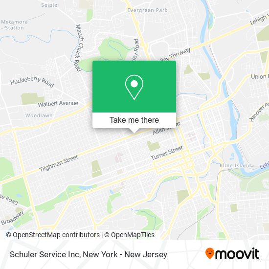 Schuler Service Inc map