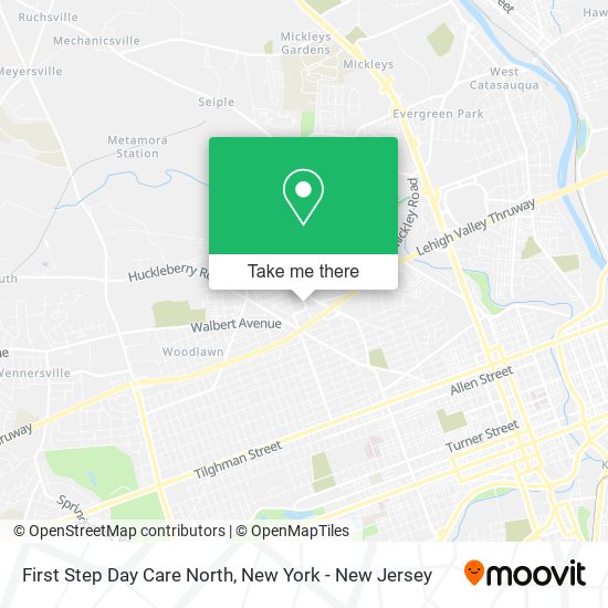 Mapa de First Step Day Care North