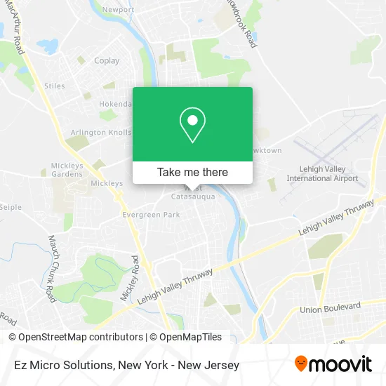Ez Micro Solutions map