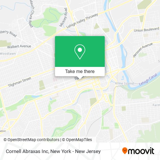Mapa de Cornell Abraxas Inc