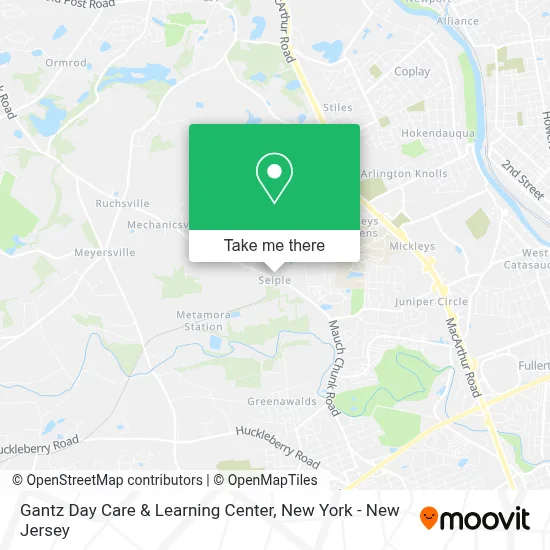 Gantz Day Care & Learning Center map