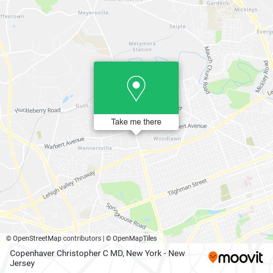 Mapa de Copenhaver Christopher C MD